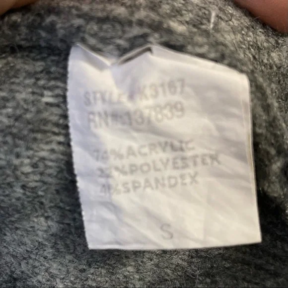 Nubby Stars Crop Sweater S - Picture 6 of 7